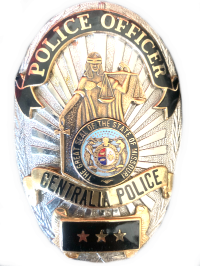 Centralia Police Department Badge