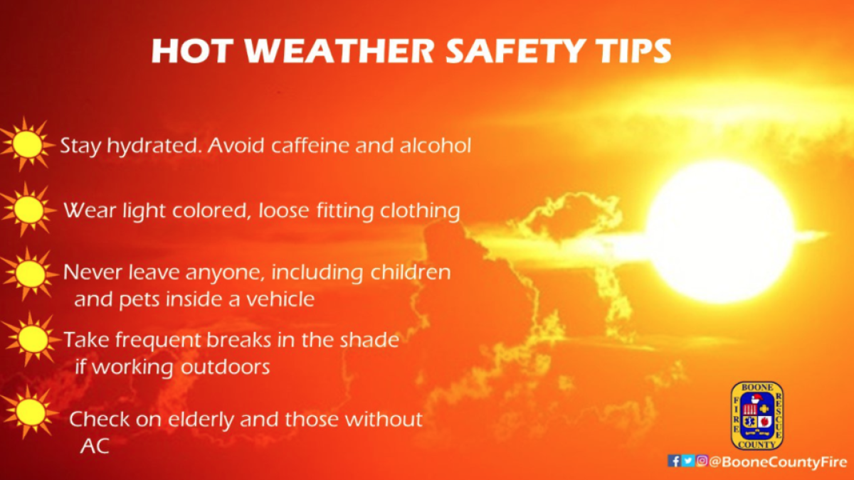 Hot Weather Safety Tips!